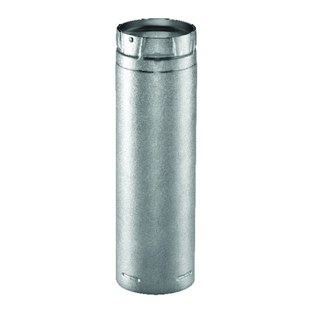 B & K DuraVent PelletVent 4 in. D X 24 ft. L Galvanized Steel Double Wall Stove Pipe 4PVL-24R